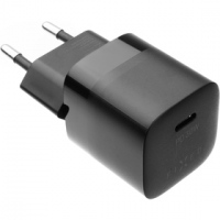 Mini adapter,USB-C,kabel,30W,černý FIXED