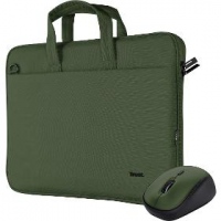 Notebook Bag 16 wireless mouse grn TRUST