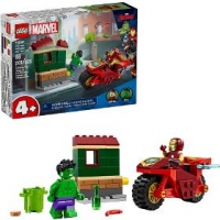 Iron Man s motorkou a Hulk 76287