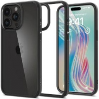 Ult.hybrid case iPh15Pro matte bk SPIGEN