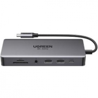 USB-C Hub 10Gbps USB 3.2 DualHDMI UGREEN