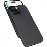 Mag+ LeatherCase iPhone 16 Black EPICO