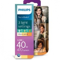 LED SSW 40W B38 E14 WW CL ND RF PHILIPS