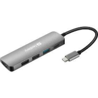 USB-C Dock HDMI+3xUSB+PD 100W SANDBERG