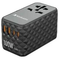GaN III adapter 2xUSB-C 100W/2xUSB-A 3.0