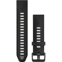QuickFit 20 Band Black/Gray Silic GARMIN