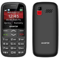 A770 Senior černý + nab. stoj. ALIGATOR