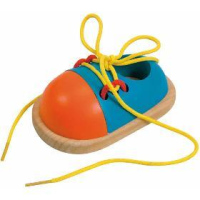 102190625 Šněrovací botička WOODY