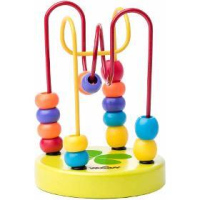 102190064 Motoric. labyrint-zelený WOODY