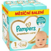 PLENKY PREMIUM CARE VEL.1/156 KS PAMPERS
