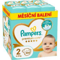 PLENKY PREMIUM CARE VEL.2/224 KS PAMPERS