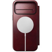 Modern Leather Folio iP17 ProMax Burgund