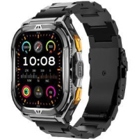 Titan GPS Černá kovový řemínek ARMODD