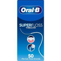 SUPERFLOSS ZAVADĚČ NITĚ ROVNÁTKA ORAL-B