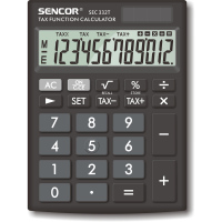 SEC 332 T stolní kalkullátor SENCOR